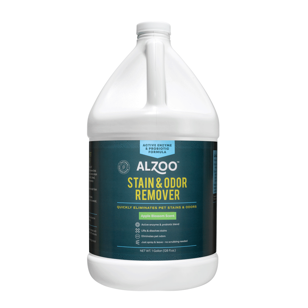 Alzoo Stain & Odor Remover Apple Blossom 1 gal.