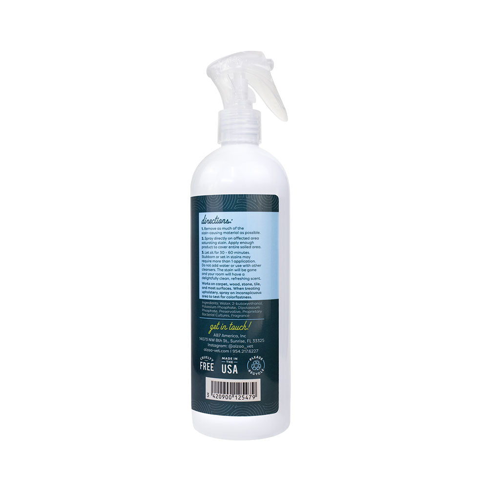 Alzoo Stain & Odor Remover Spray Lavender Vanilla 16oz.