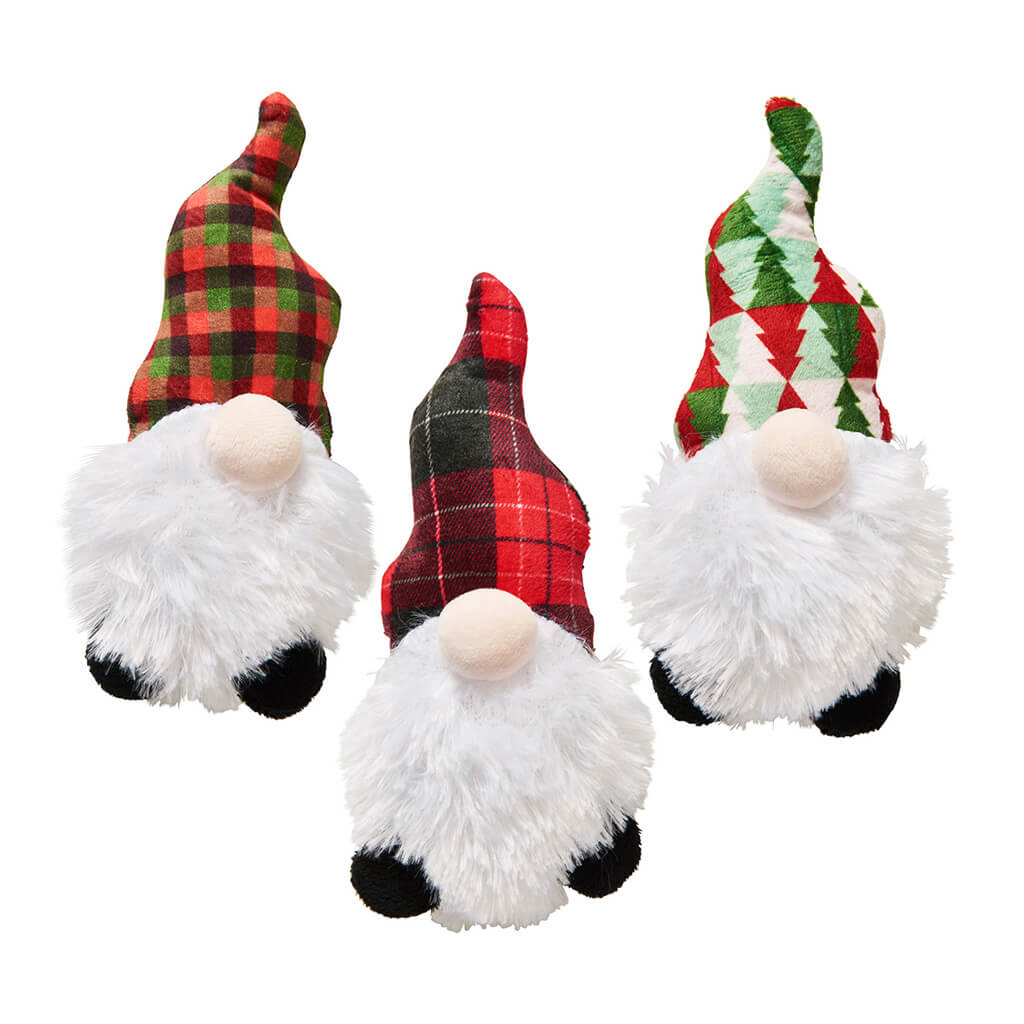 Ethical Pet Holiday Catnip Gnomes Toys Assorted