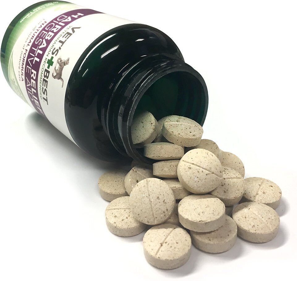 Vet's Best Cat Hairball Relief Tablets 60 ct