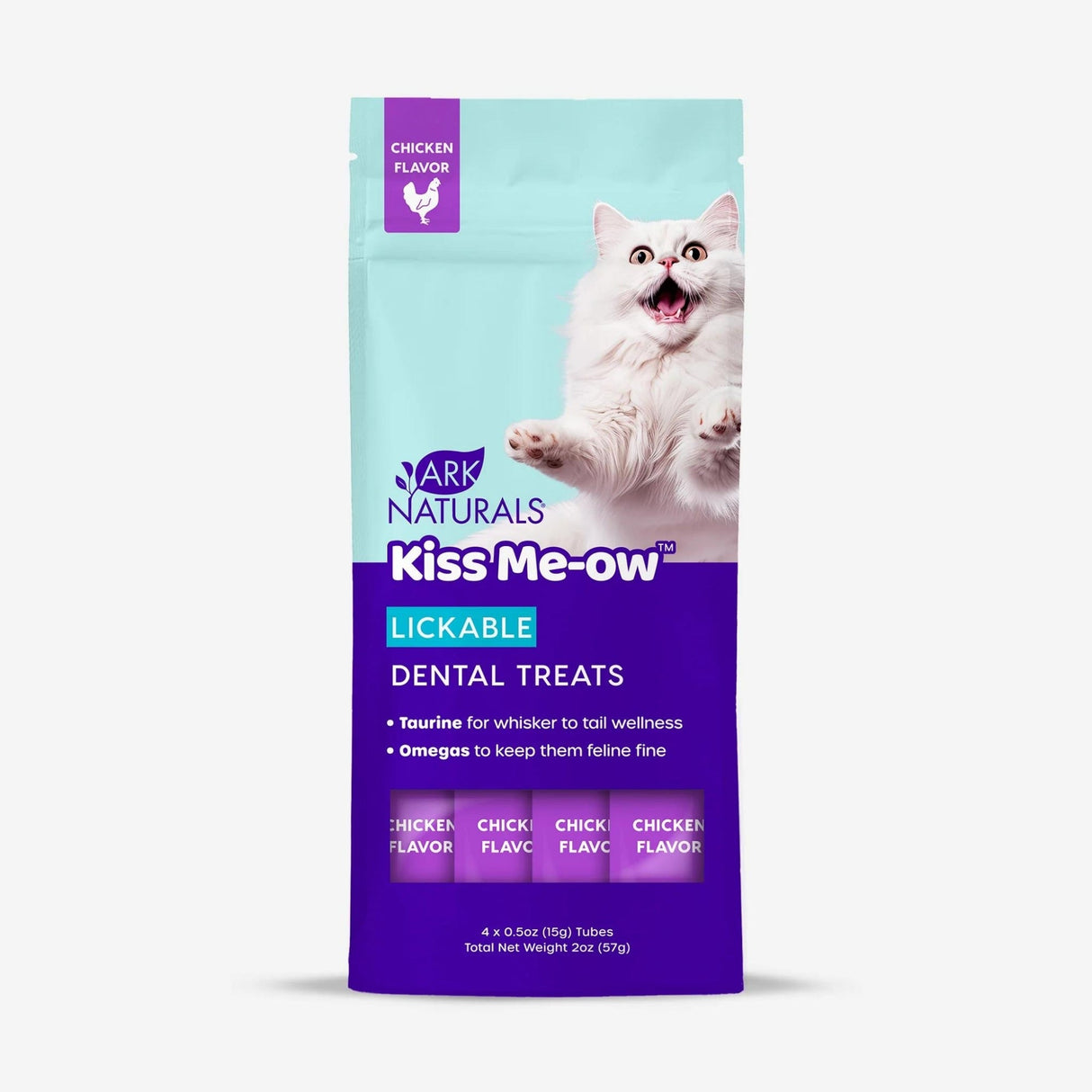 Ark Naturals Cat Lickable Kiss Me-Ow Chicken 2oz. Dental Care