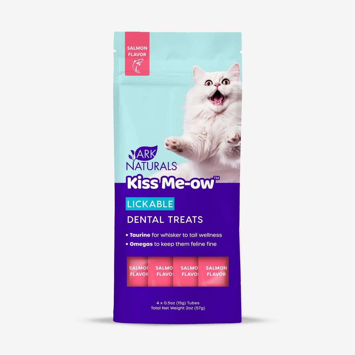 Ark Naturals Cat Lickable Kiss Me-Ow Salmon 2oz. Dental Care