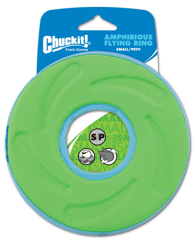 Chuckit! ZipFlilght Flying Ring Dog Toy Small