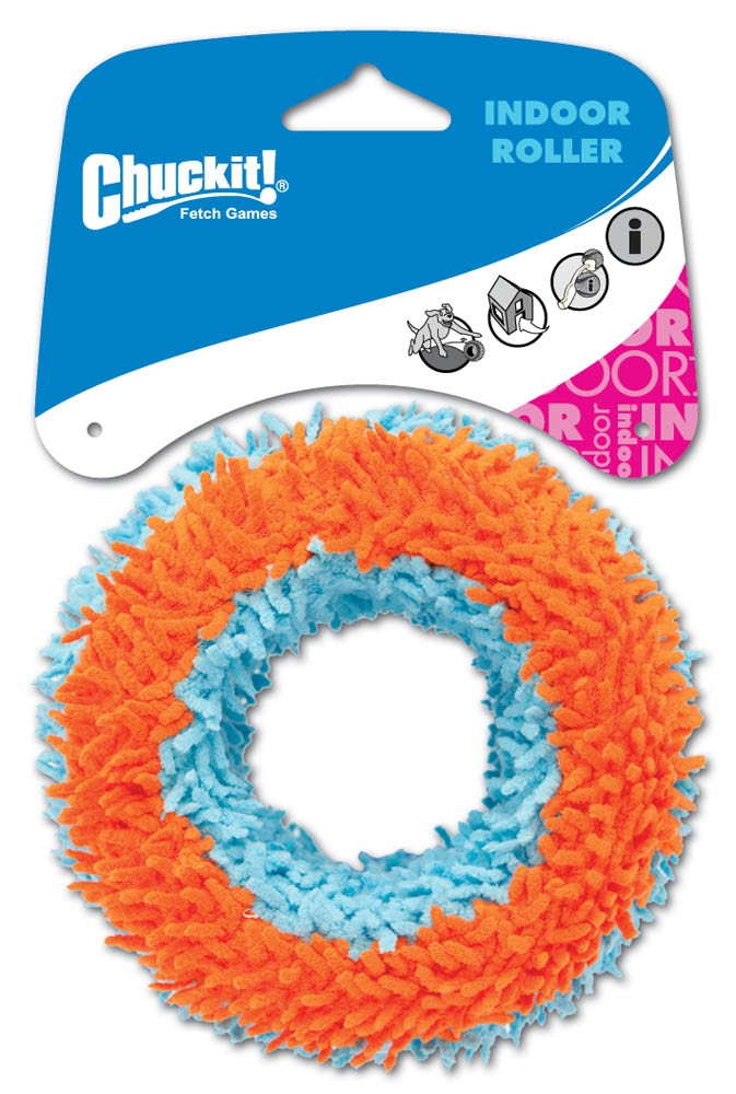 Chuckit! Indoor Roller Dog Toy Blue/Orange