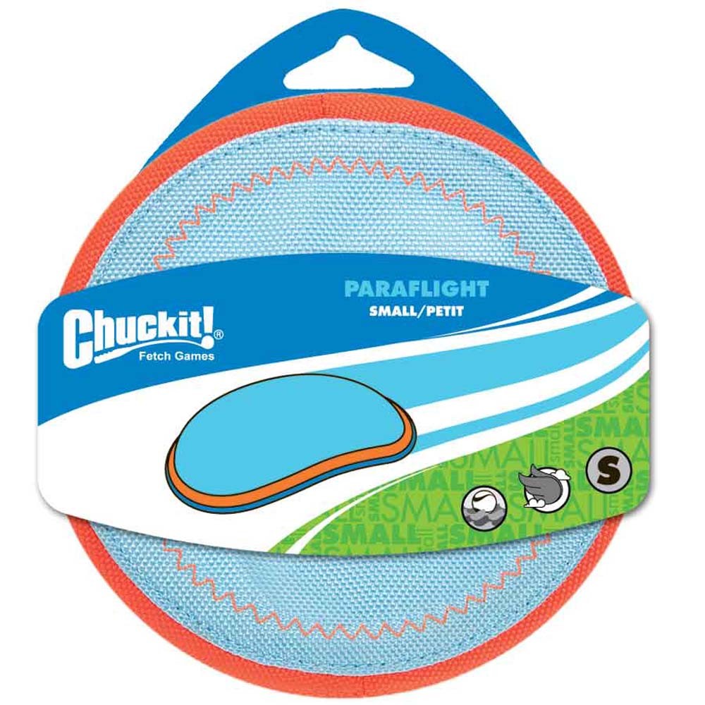 Chuckit! Paraflight Dog Toy Blue/Orange-Small