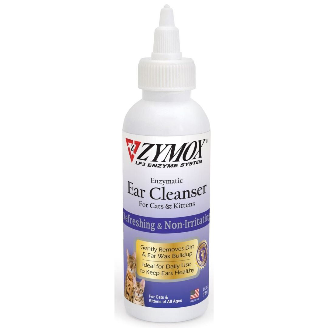 Zymox Enzymatic Ear Cleanser for Cats & Kittens 4 oz