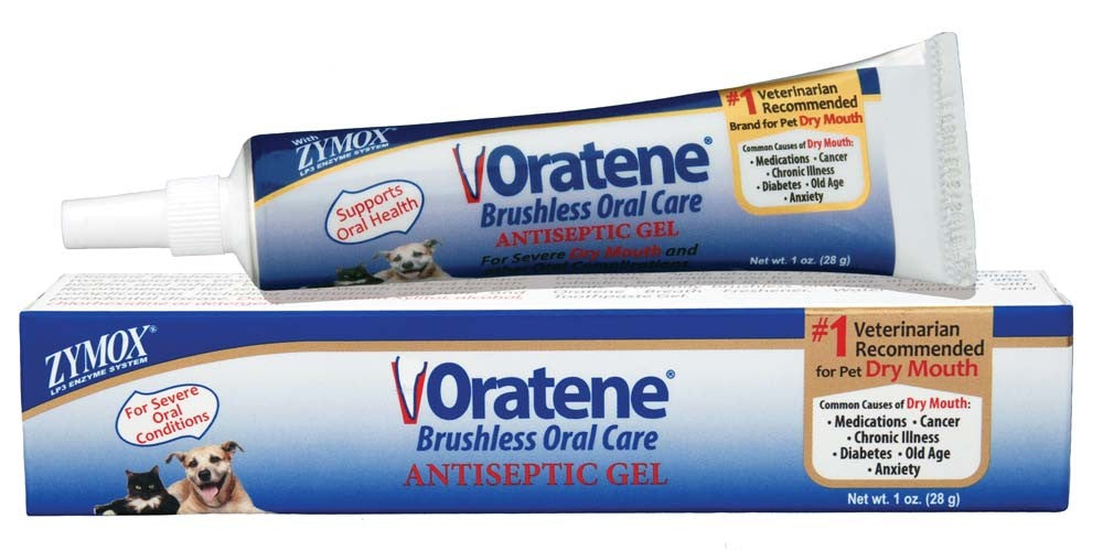 Zymox Oratene Antiseptic Oral Gel for Dogs 1 oz