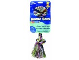 Booda 2-Knot Rope Bone Dog Toy Multi-Color Large