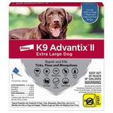 Advantage II Single Dose X-large Dog Blue 7 weeks or older/55 lbs. +