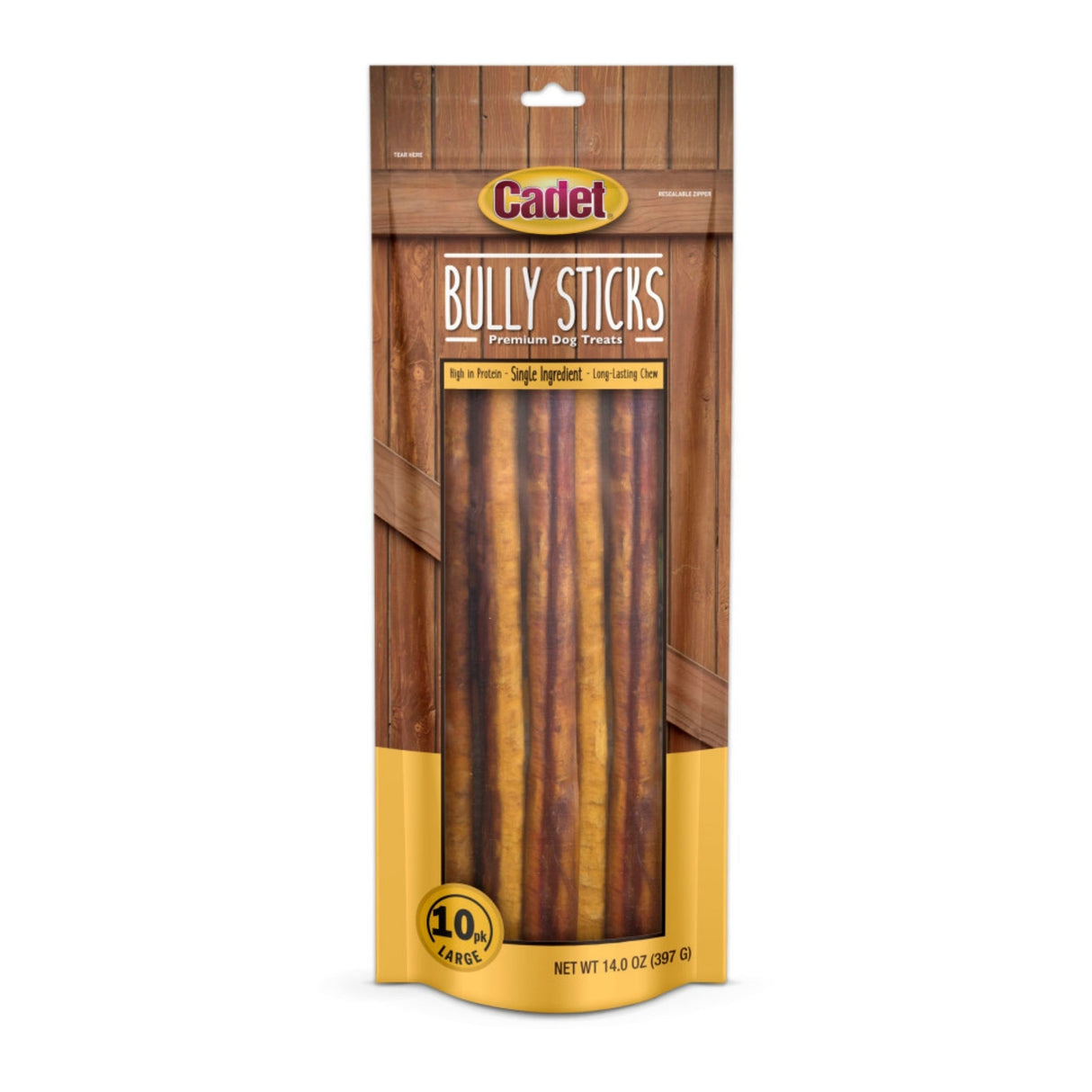 Cadet Large Bully Sticks Large 10 ct