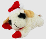 Multipet Lamb Chop W- Santa Hat