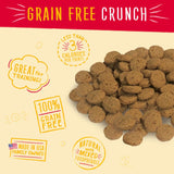 Charlee Bear Dog Crunch Grain Free Beef Liver & Cheese 8 oz.