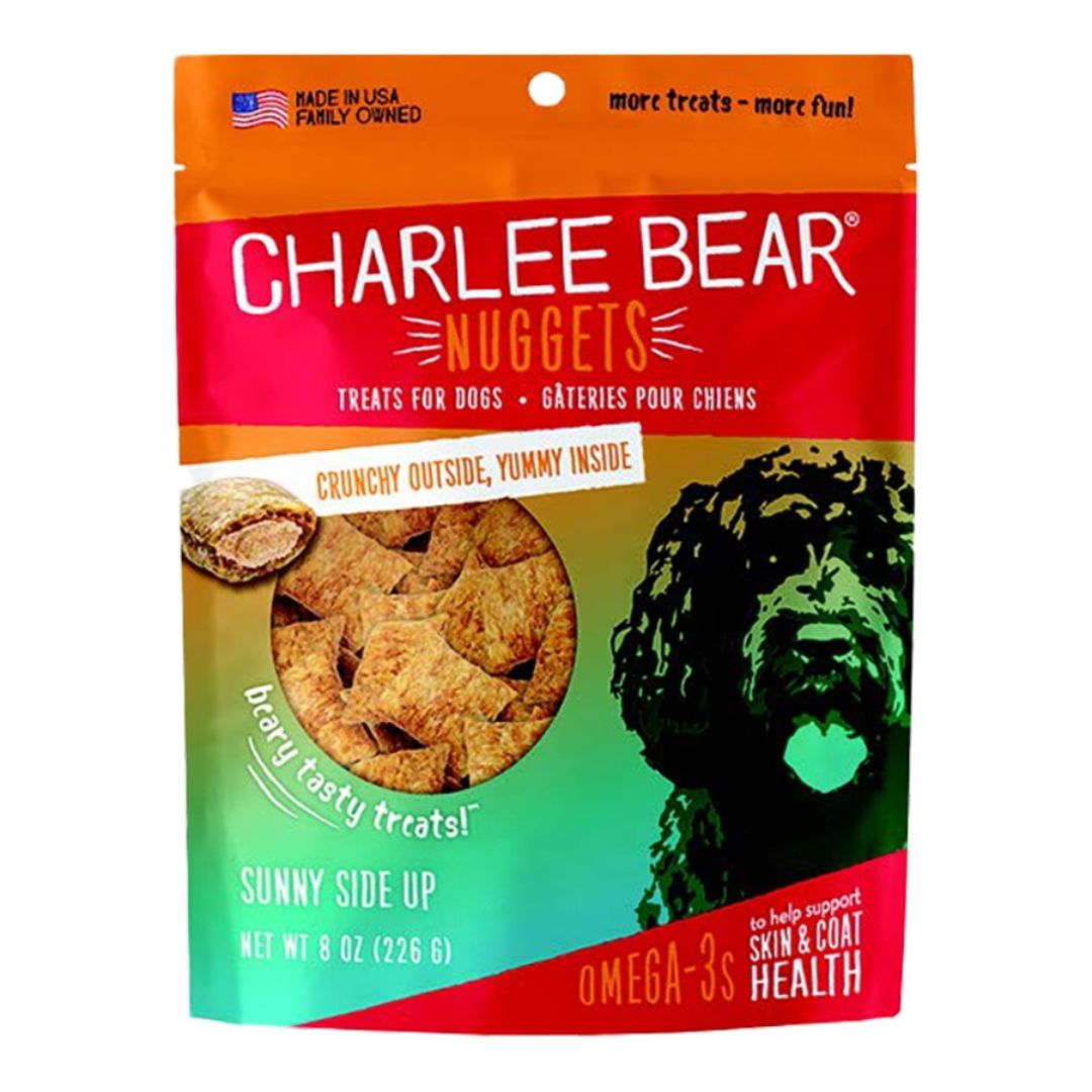 Charlee Bear Dog Nuggets Skin & Coat Sunny Side Up 8 oz.