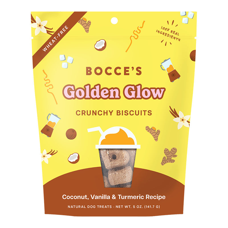 Bocce's Bakery Dog Biscuit Golden Glow 5oz