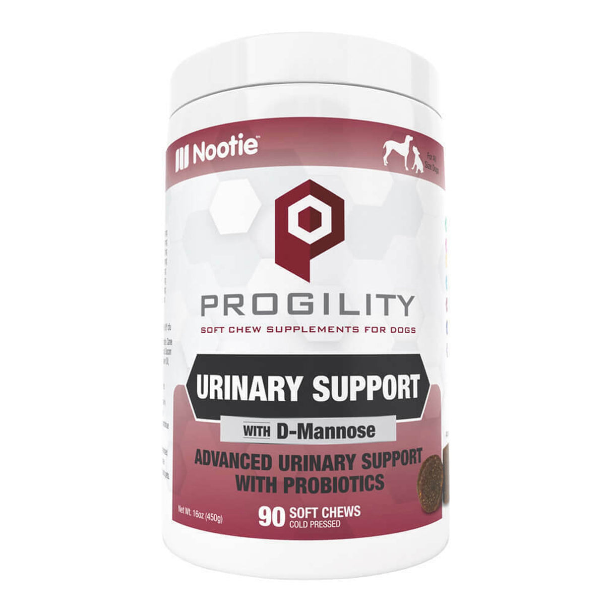 Nootie Progility Urinary Support Soft Chew Supplements 90 ct.