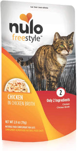 Nulo Freestyle Cat Food Topper Chicken in Broth 2.8 oz (case of 24)