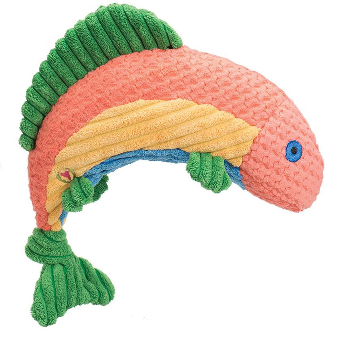 Hugglehounds Dog Knottie Rainbow Trout-Small