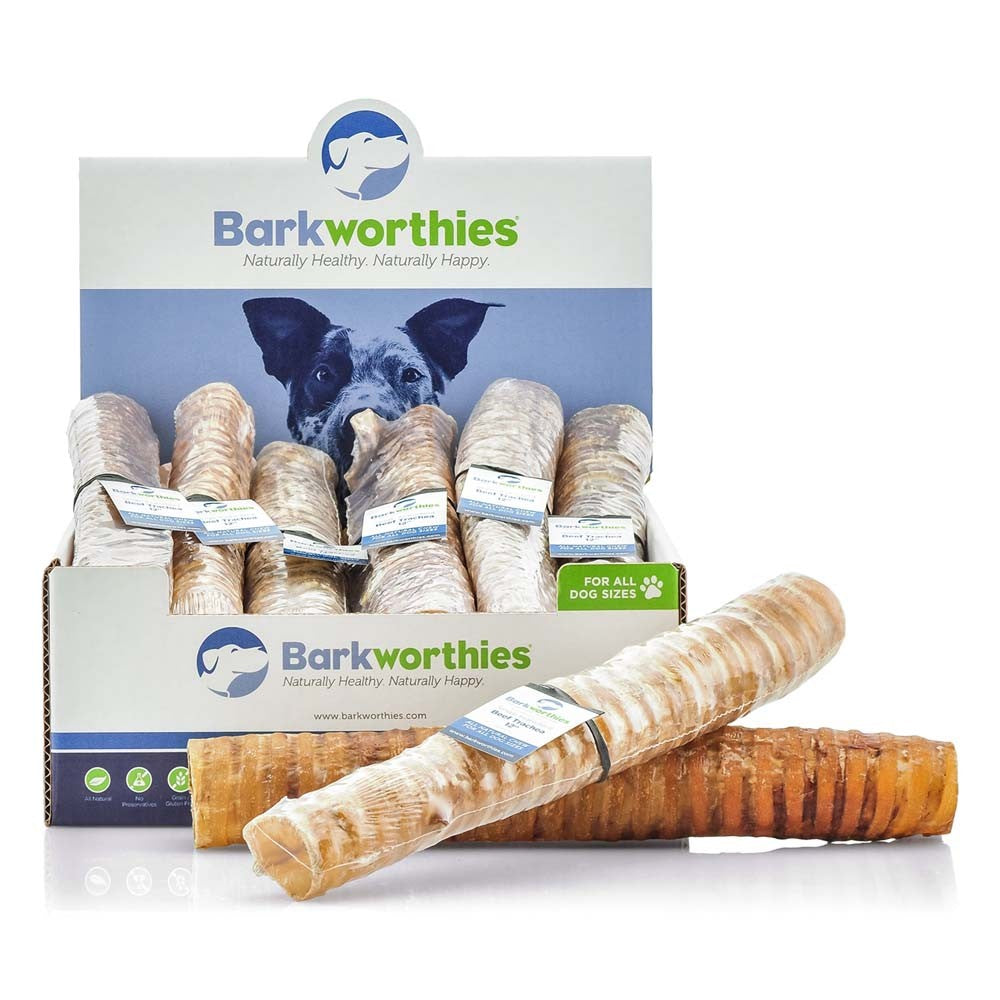 Barkworthies Beef Trachea-12" 6 ct