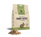 Vital Essentials Cat Freeze Dried Mini Nibs Rabbit 8oz.