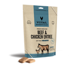 Vital Essentials Cat Freeze Dried Mini Patties Beef Chicken 3.75oz.