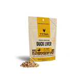 Vital Essentials Cat Freeze-Dried Treat Duck Liver 0.9oz.