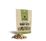 Vital Essentials Cat Freeze-Dried Treat Bites Rabbit 0.9oz.
