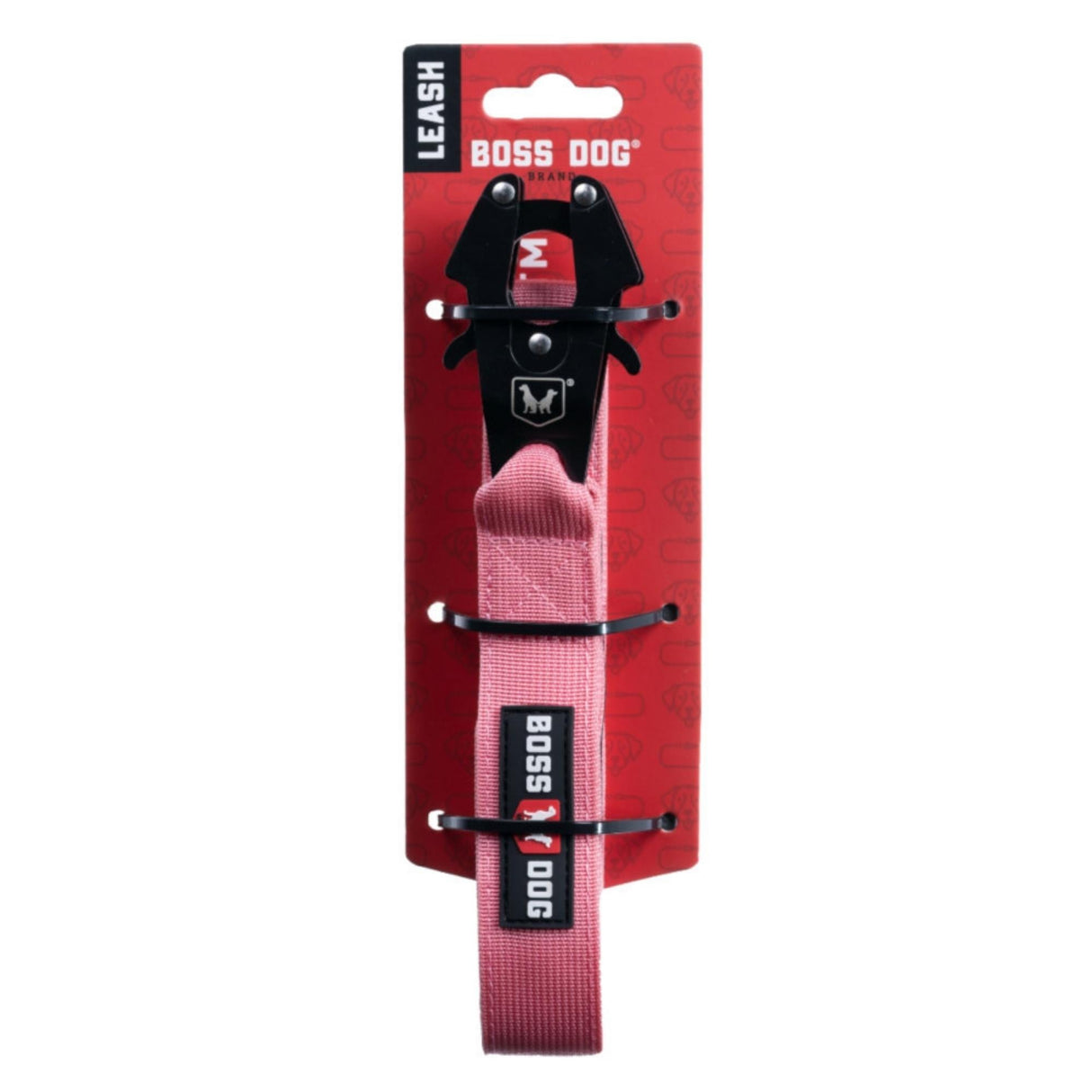 Boss Dog Tactical Dog Leash Pink, 6 ft