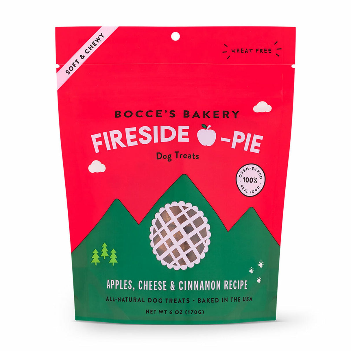 Bocce's Dog Soft Chews Fireside 6oz.