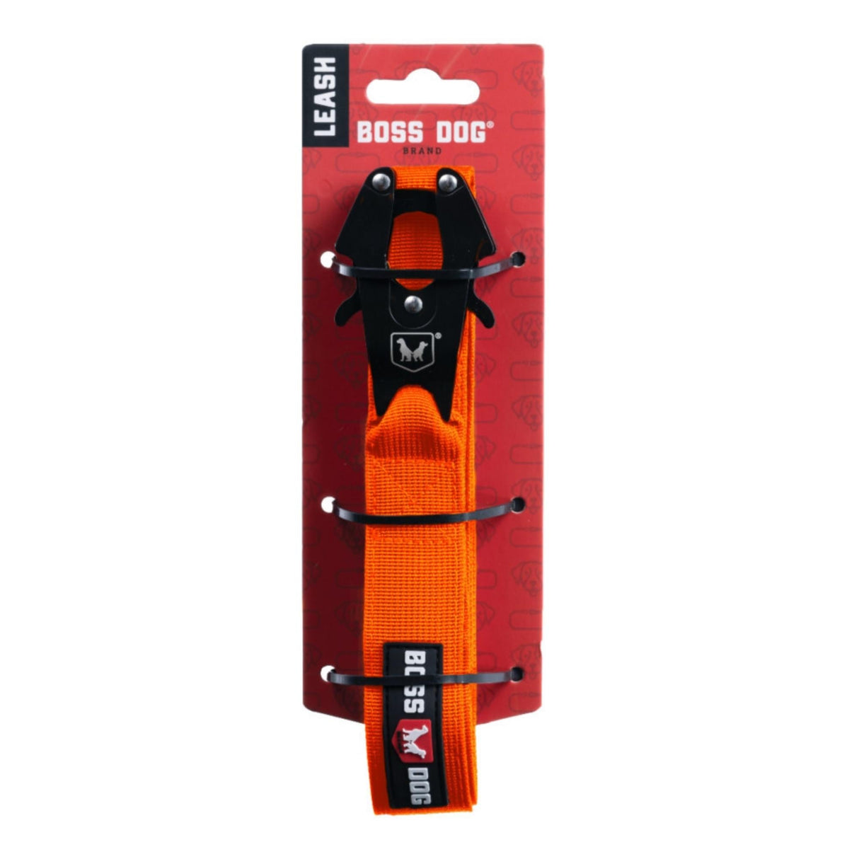 Boss Dog Tactical Dog Leash Hunter Orange, 4 ft