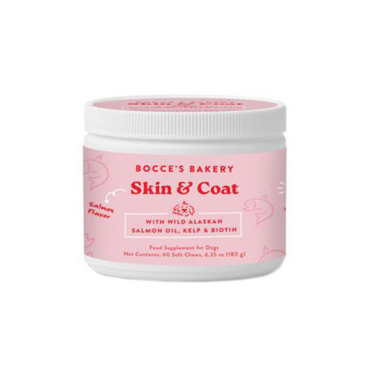 Bocce's Bakery Dog Supplement Skin And Coat 6.35oz.