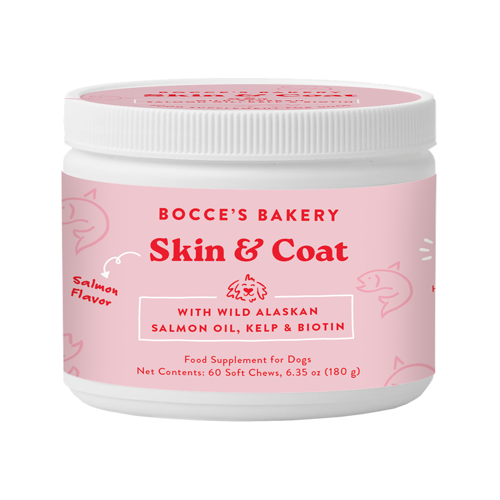 Bocce's Bakery Dog Supplement Skin And Coat 6.35oz.