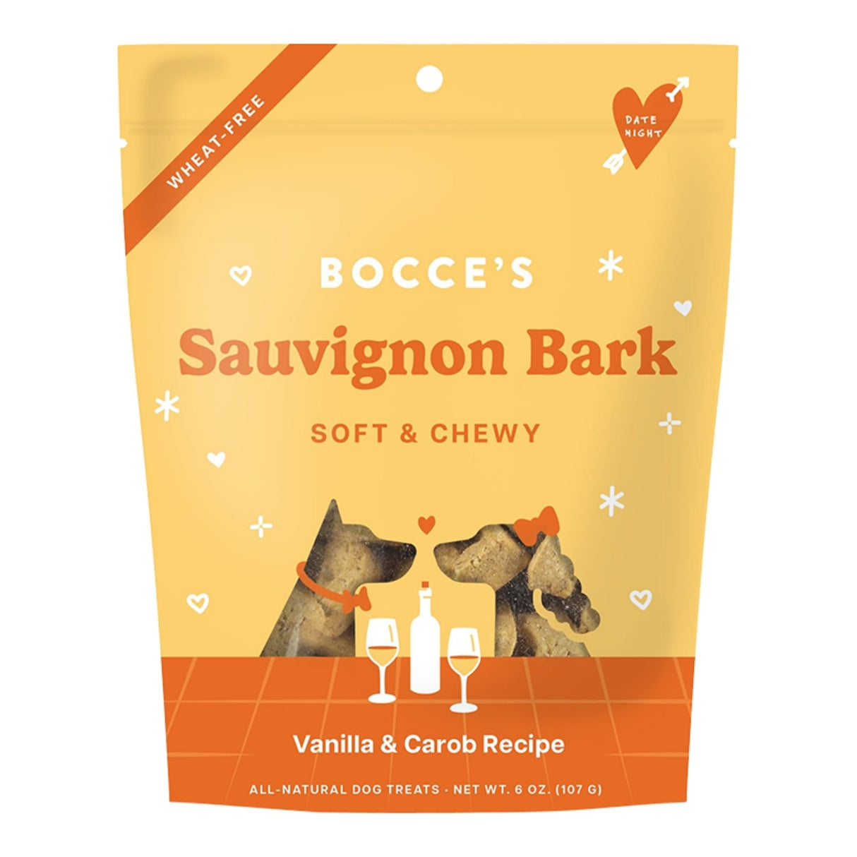Bocce's Bakery Dog Soft & Chewy Sauvignon Bark 6oz.
