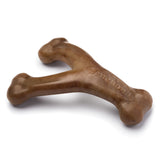 Benebone Wishbone Durable Dog Chew Toy Bacon, Small