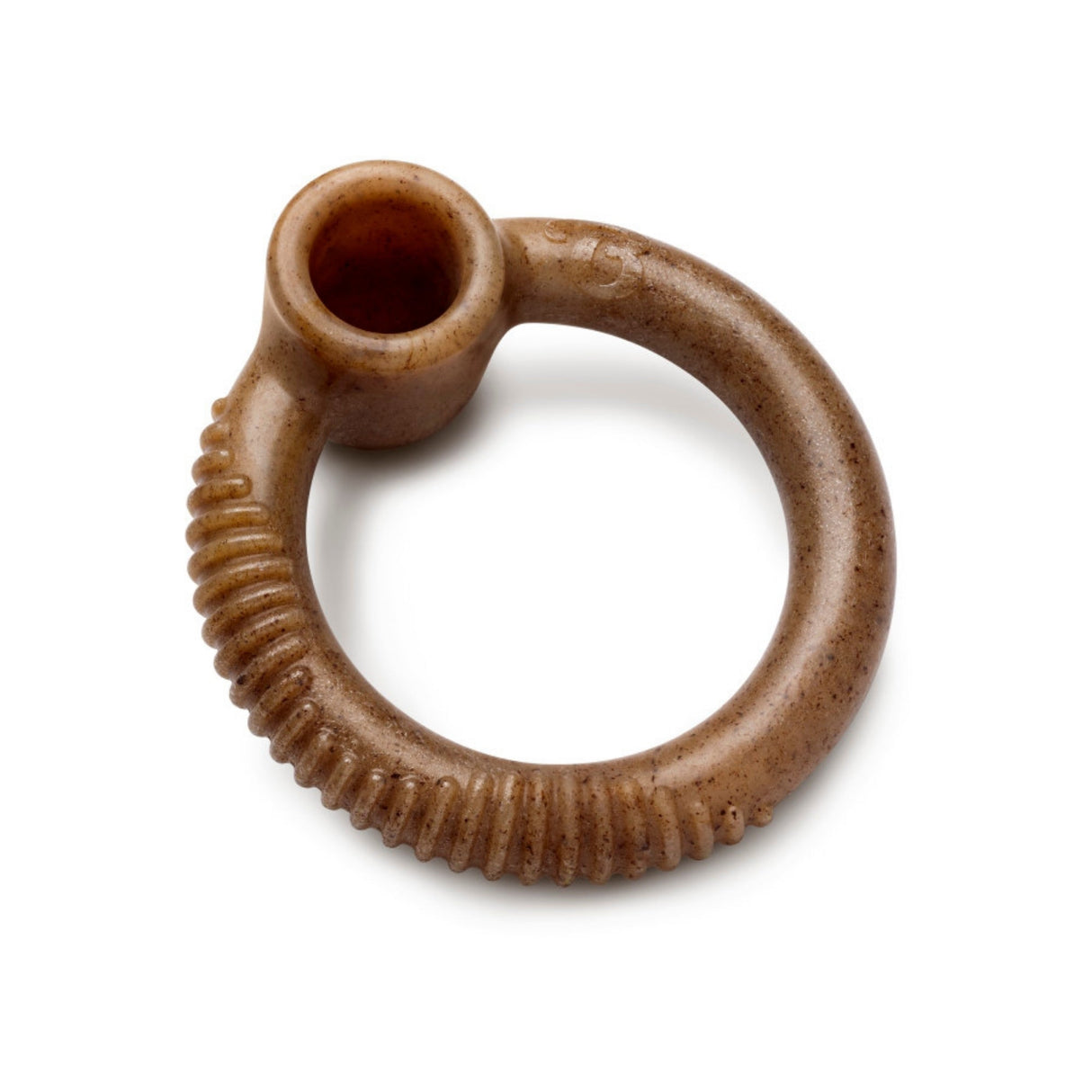 Benebone Ring Durable Dog Chew Toy Bacon, Medium