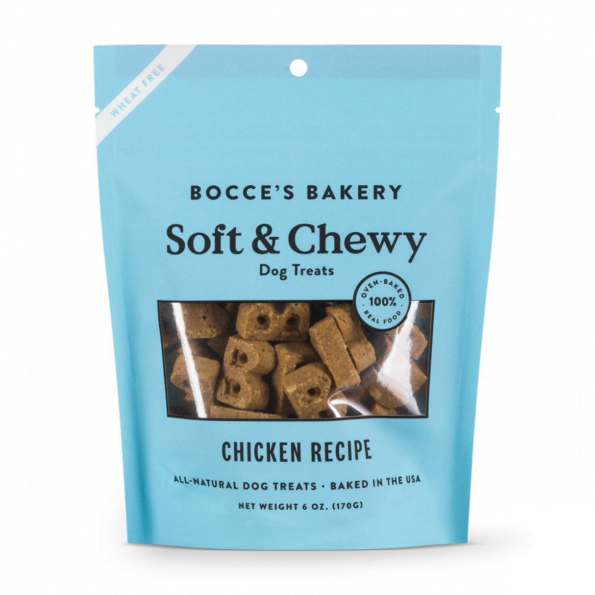 Bocce's Bakery Dog Soft And Chewy Chicken 6oz.