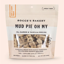 Bocce's Bakery Dog Soft And Chewy Mud Pie 6oz.