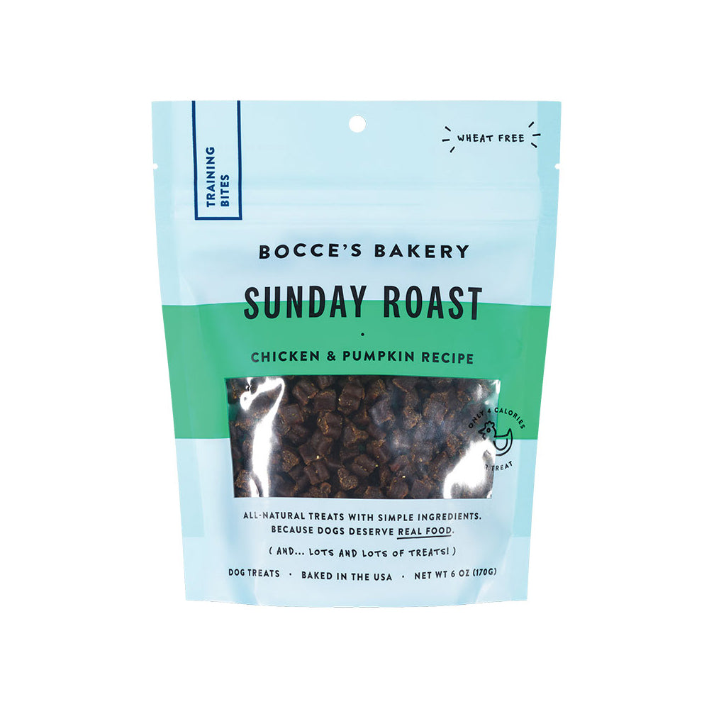 Bocce's Bakery Dog Training Sunday Roast 6oz.