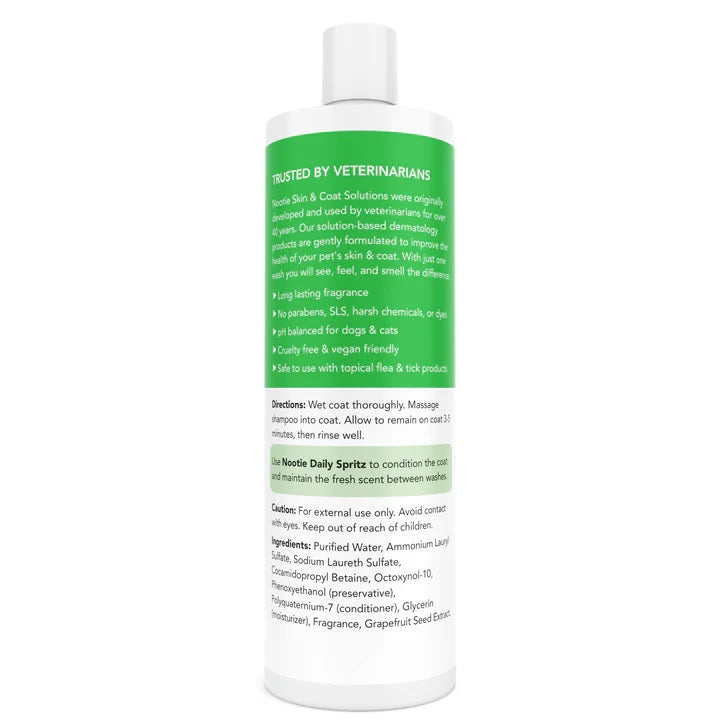 Nootie Dog Shampoo Coconut Lime Verbena 16 Oz.