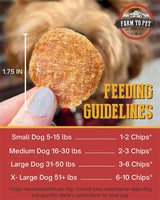 Farm to Pet Chicken Chips 4oz