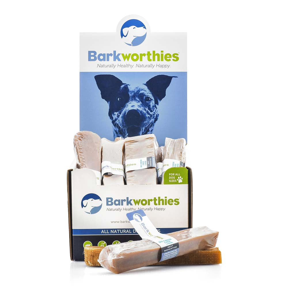 Barkworthies Big Cheese Chew-Large-case