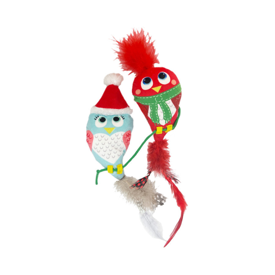 KONG Holiday Pull-A-Partz Cat Toy Luvs Bird