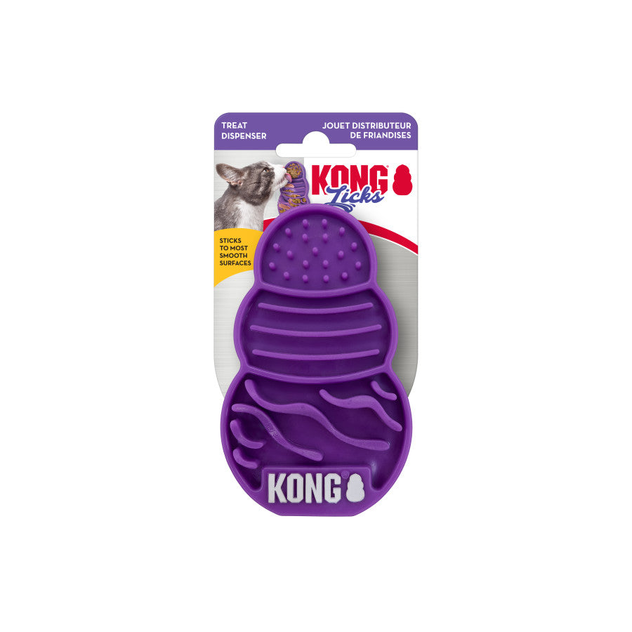 KONG Licks Kitty Cat Treat Toy